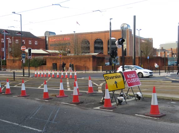 Piper Rows Street Joy as entrance to Pipers Row reopening after tram works