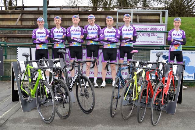 Budding young cyclists from Halesowen Cycling Club's Academy (Image: Mike Field)