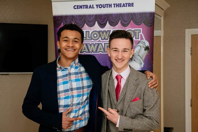 Central Youth Theatre Awards night at Ramada by Wyndham Park Hall Wolverhampton. In Picture L>R: Cory McClane, 17, and Kyle Husted, 17.