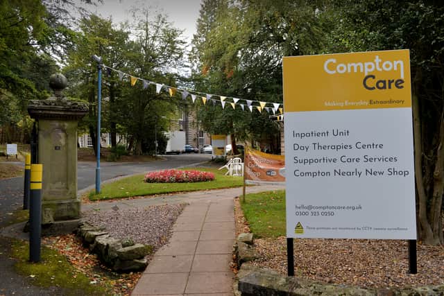 Compton Care is based in Compton Road West