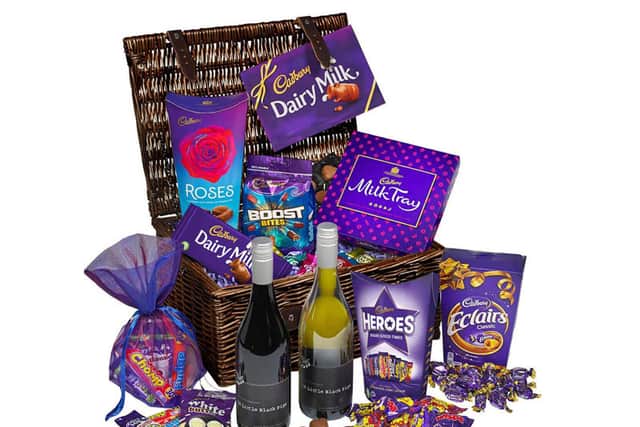 Cadbury Chocolates and Wine Hamper