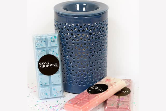 Sassy Shop Wax Melt Bars and Moroccan Style Wax Burner