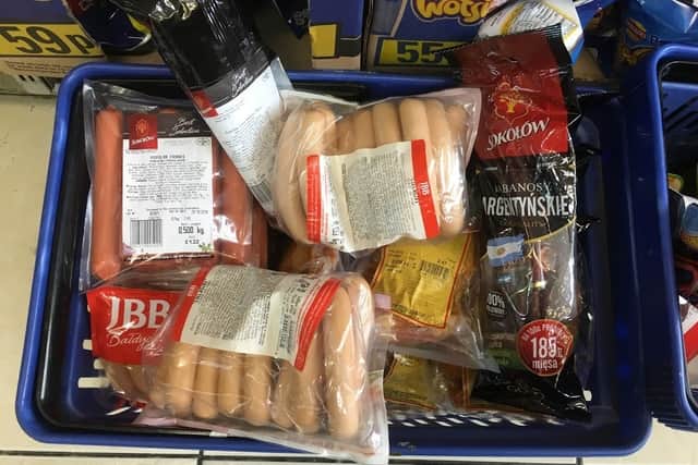 Out of date food being sold at Warszawa in Caldmore