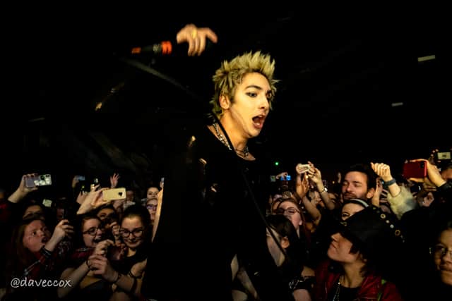 Palaye Royale at KKs Steel Mill, Wolverhampton. Picture by: Dave Cox