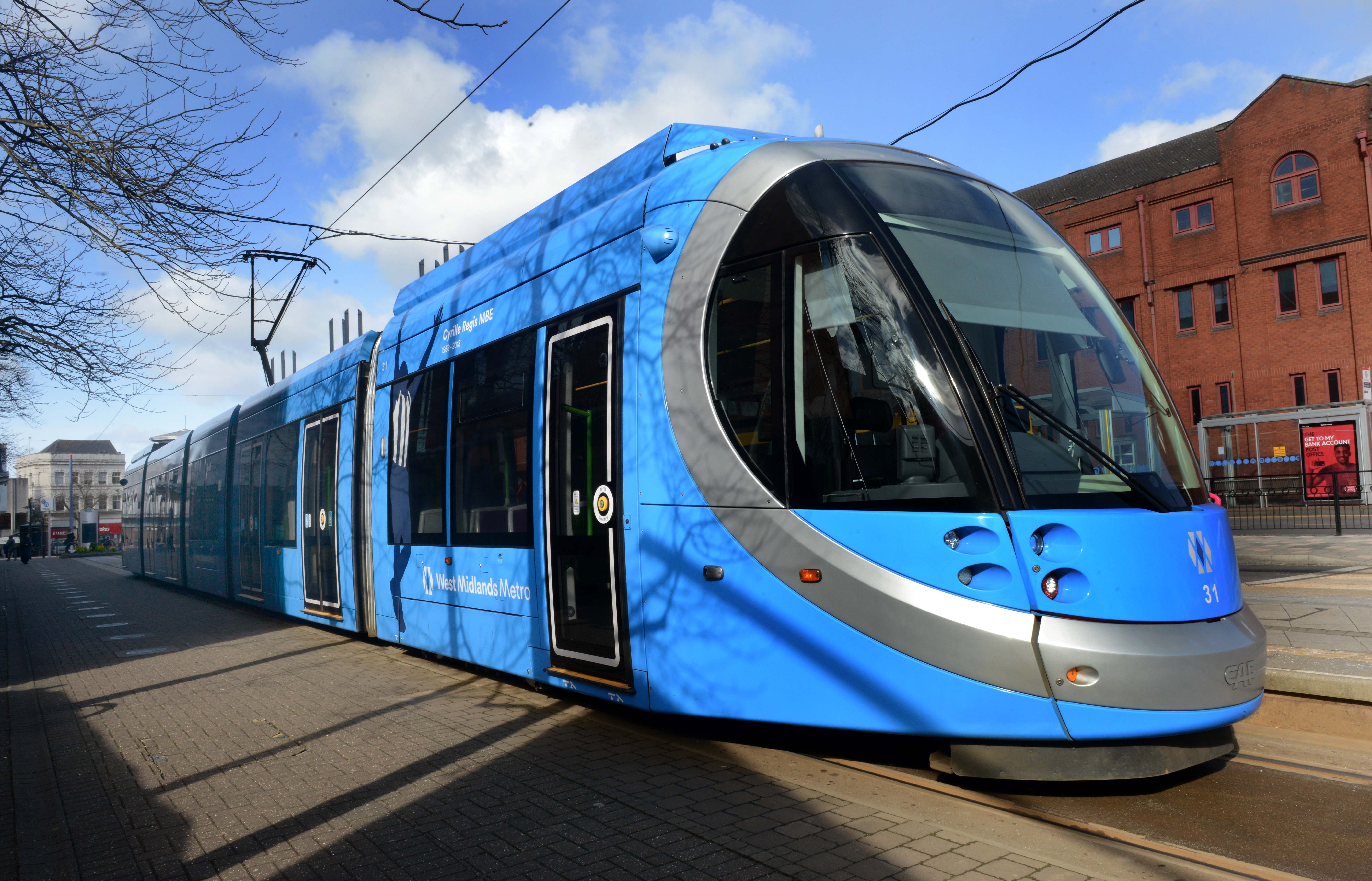 Police block tram lines disrupting West Midlands services