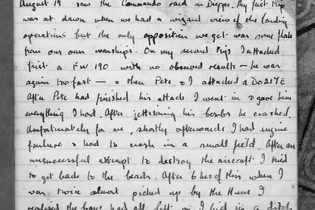 In this diary extract John tells how he was captured