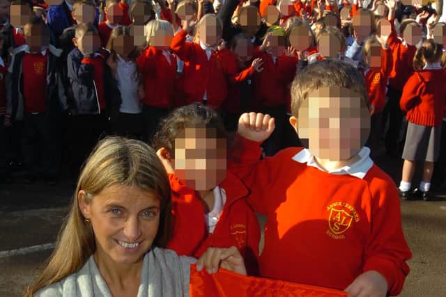 Ex-headteacher Michelle Hollingsworth pictured at Annie Lennard School in November 2007
