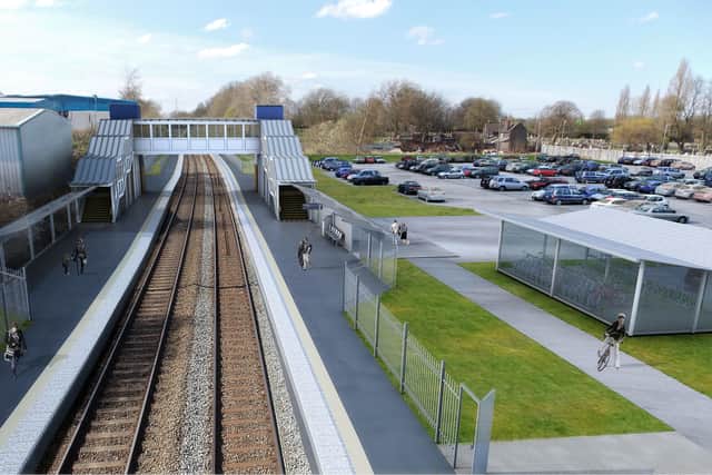 A design of the proposed Darlaston station