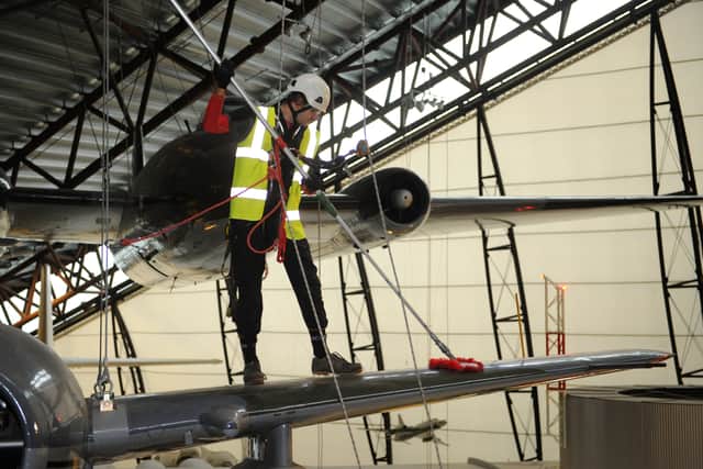 Specialist operators at the Royal Air Force Museum Cosford