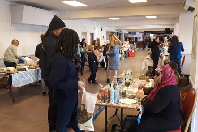 The St Peter's Ward Residents's Christmas fair at Wolverhampton Racecourse. Photo: Leigh Sanders