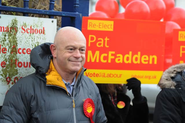 Ross Kemp urged people to "get off their back sides" and vote on December 12