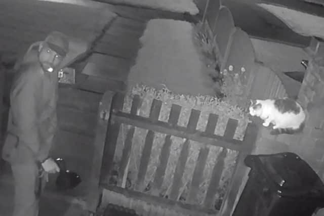 CCTV captured the horrific attack