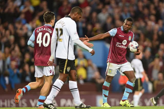 Traore in his time at Villa