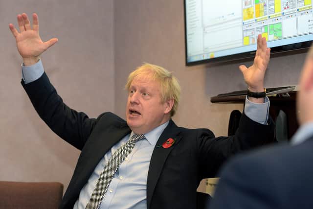 Mr Johnson was speaking to Peter Madeley