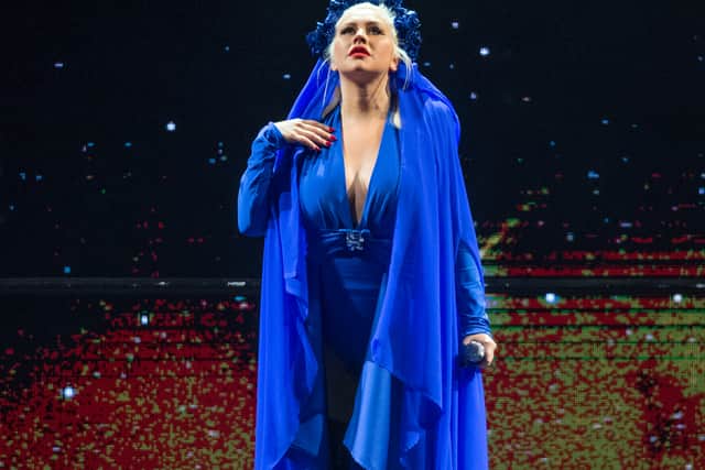 Christina Aguilera performs on her X Tour. Pic: Sam Hussein via Getty