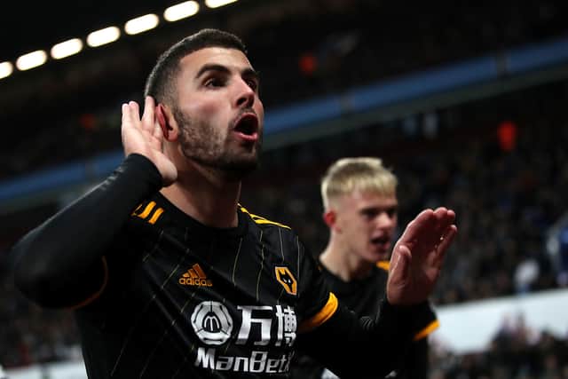 Wolverhampton Wanderers' Patrick Cutrone celebrates (Nick Potts/PA Wire)