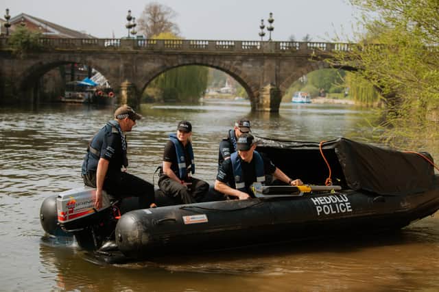 Search teams found Mr Atkins in the Severn on April 17