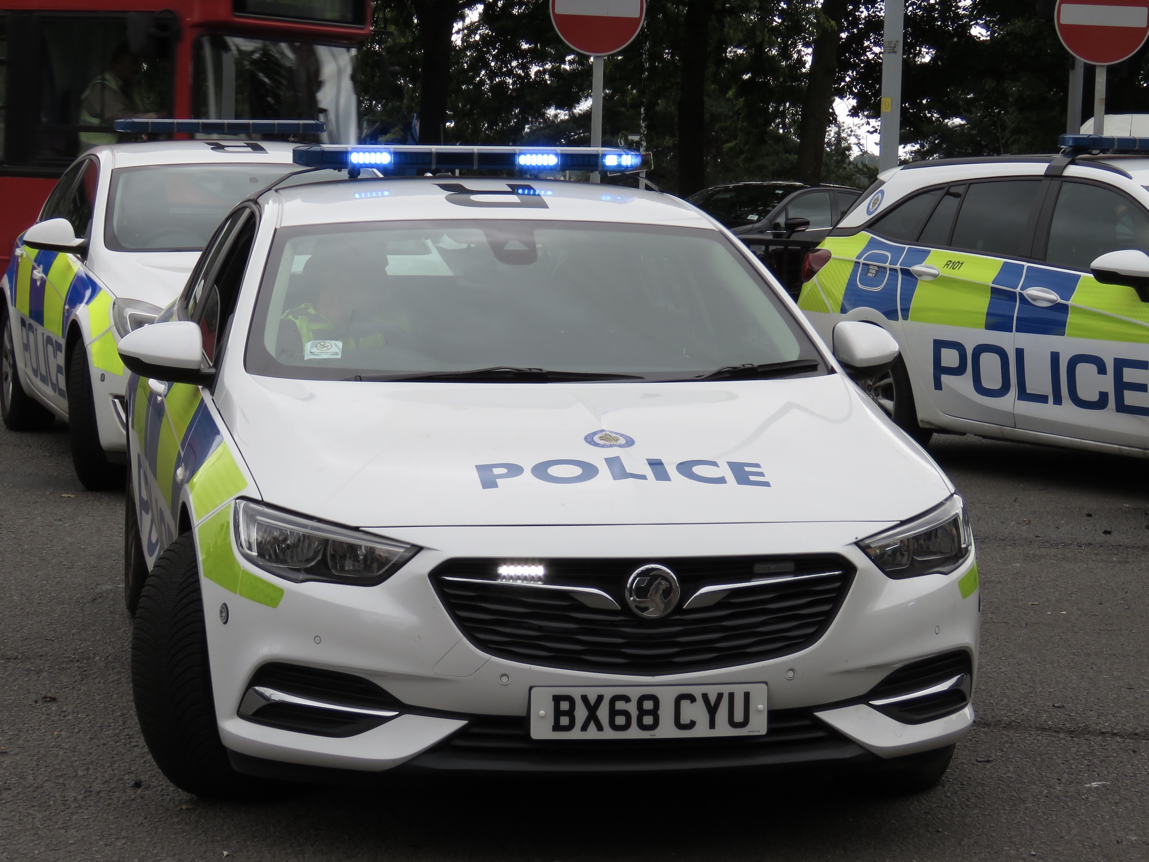 Arrest made after police car rammed during chase