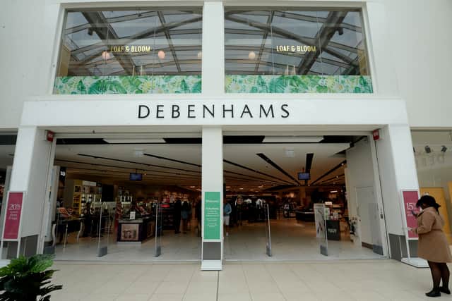 Debenhams will be replaced by Frasers