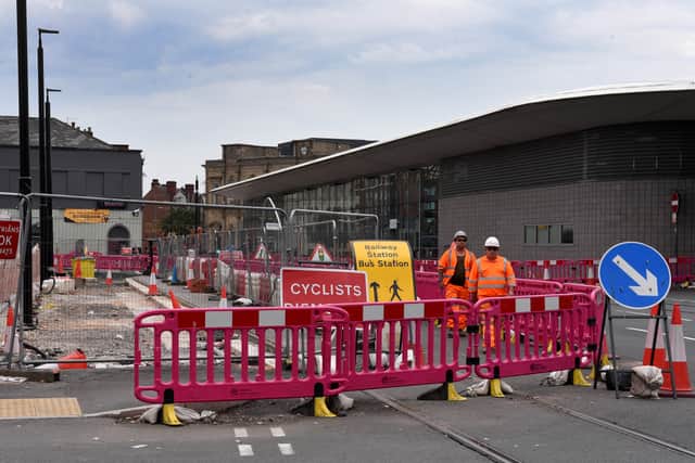 The project to extend the tram line started in May 2018
