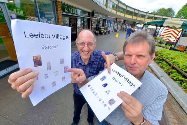 Mike Hands, aka Michael Braccia, and Jon Markes, have set their serial Leeford Village in a location with a passing resemblance to Kingswinford