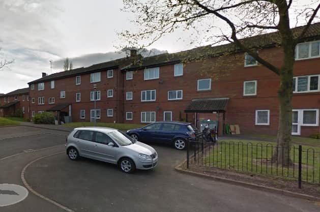 A Google Street view showing the building in Blakenhall