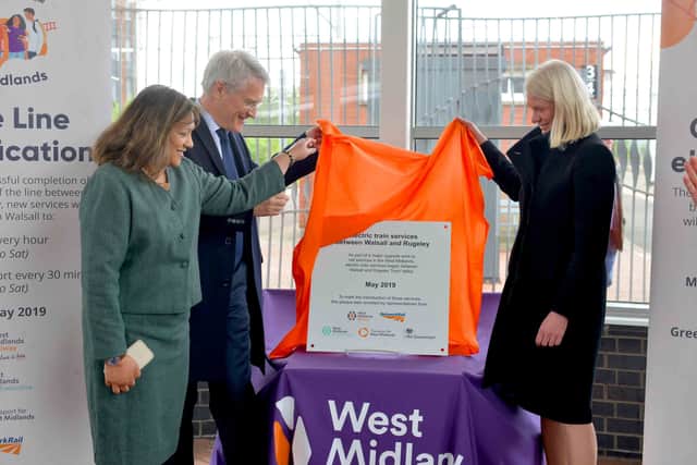 Local MP's Valerie Vaz and Amanda Milling unveiled a plaque with Mr Jones