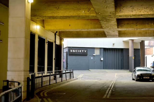 A man was stabbed outside the nightclub in March