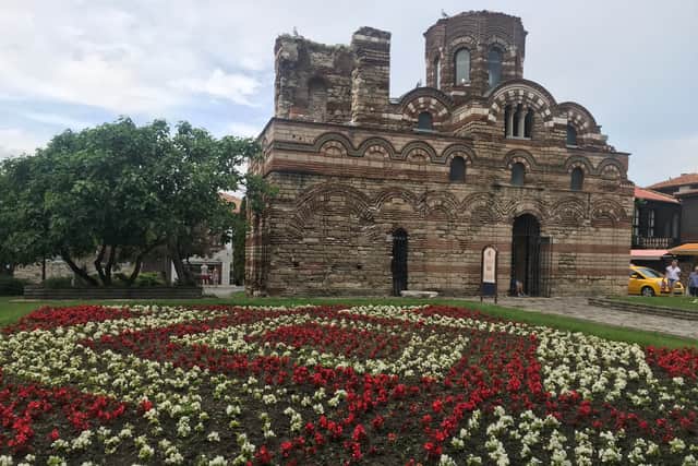 The Church of Christ Pantocrator in old town Nessebar