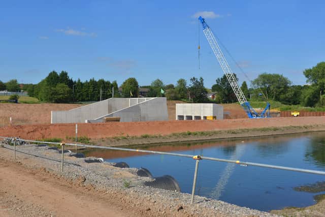 Work began at the site in 2017