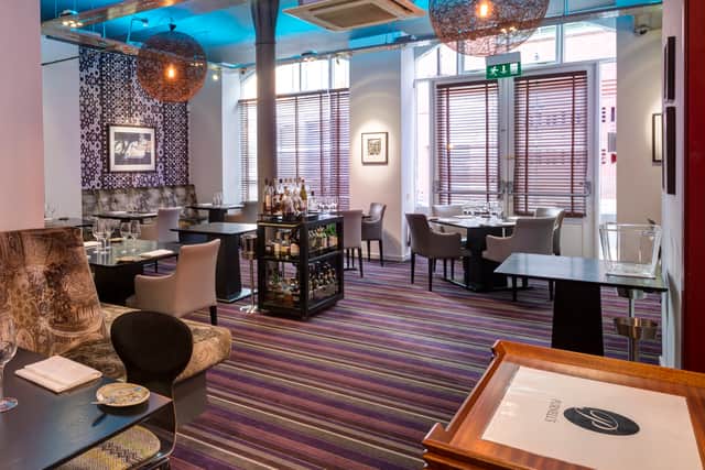 The restaurant is smart, modern and fun