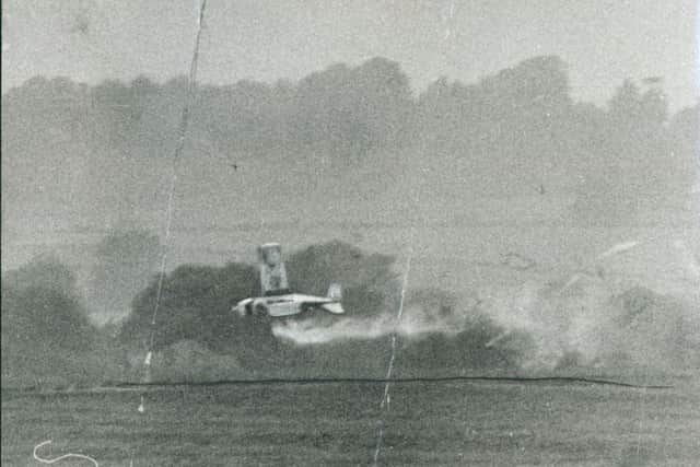 The stricken plane about to crash. Picture: Ray Bradbury of the Express & Star