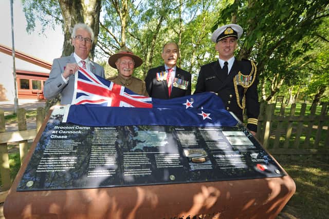 Remembering the New Zealand riflemen who trained on Cannock Chase
