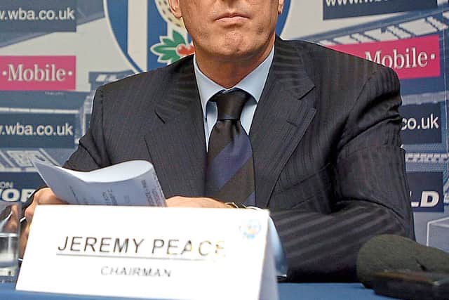 Former owner Jeremy Peace.