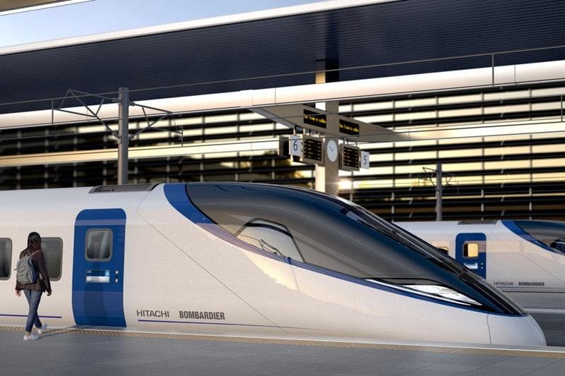 Hs2 Size Train First pictures of HS2 train designs revealed