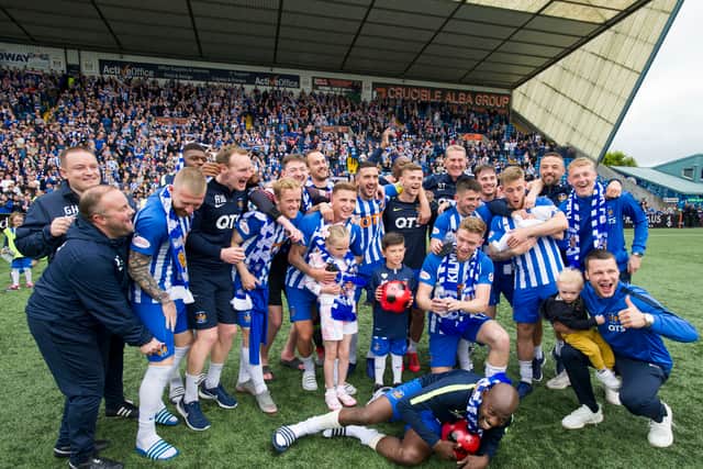 Kilmarnock are back in Europe
