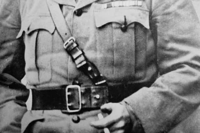 General Reginald Dyer at the time of the Hunter Committee inquiry, November 1919