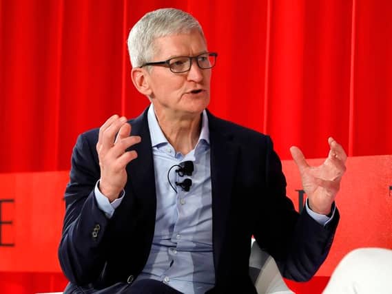 Time Cook Boss Apple boss Tim Cook renews calls for technology to be regulated