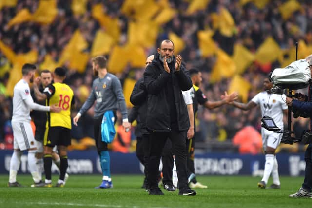 Nuno Espirito Santo the head coach / manager of Wolverhampton Wanderers. (AMA)