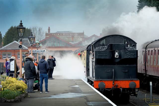 The new canopy will be built over the platforms at the Severn Valley Railway’s Kidderminster station