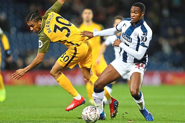 Rekeem Harper made his senior debut for the Baggies as a 17-year-old