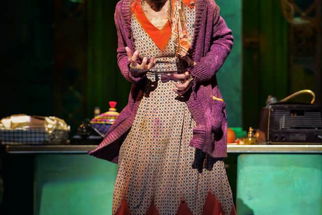Anita Dobson 'Miss Hannigan'. Photo Paul Coltas