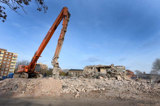 The scene at the site of the former Walsall police station, which has now been completely demolished