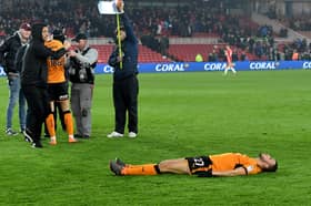 Romain Saiss is done for after a herculean effort at Middlesbrough