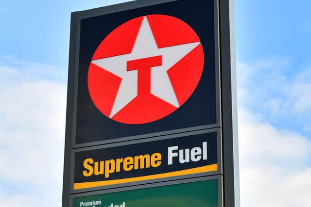 Pics of petrol stations around the region for fuel price comparison one week on.Texaco, Hawkes Green Lane, Cannock