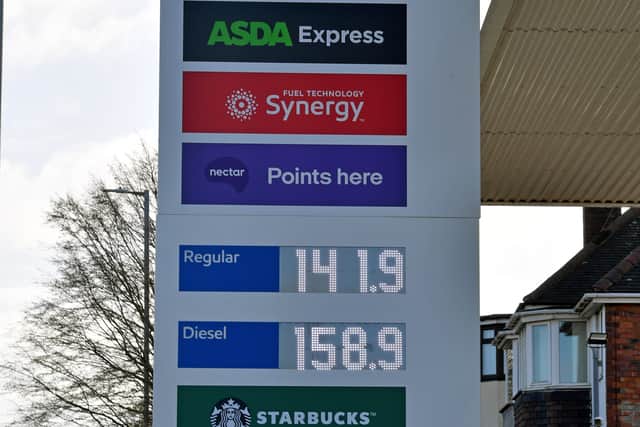 Pics of petrol stations around the region for fuel price comparison one week on.Esso, Wolverhampton Road, Walsall.