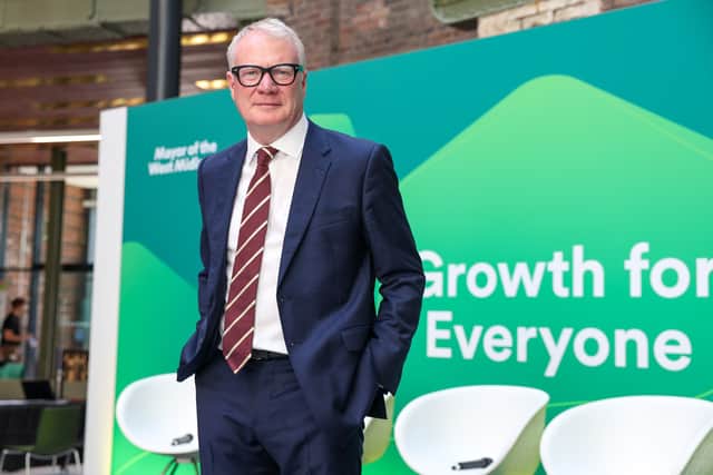 West Midlands Mayor Richard Parker. PIC: WMCA