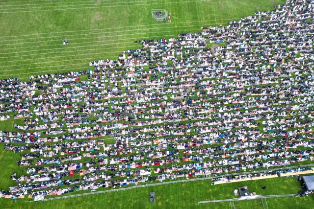 Eid celebrations at Small Heath Park, Birmingham. March 20, 2026. 