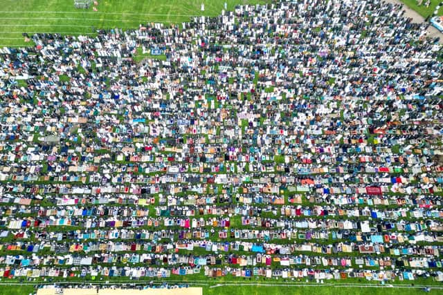 Eid celebrations at Small Heath Park, Birmingham. March 20, 2026. 