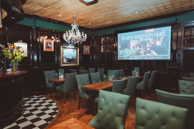 The new function room at The Queens Head in Steelhouse Lane, Birmingham